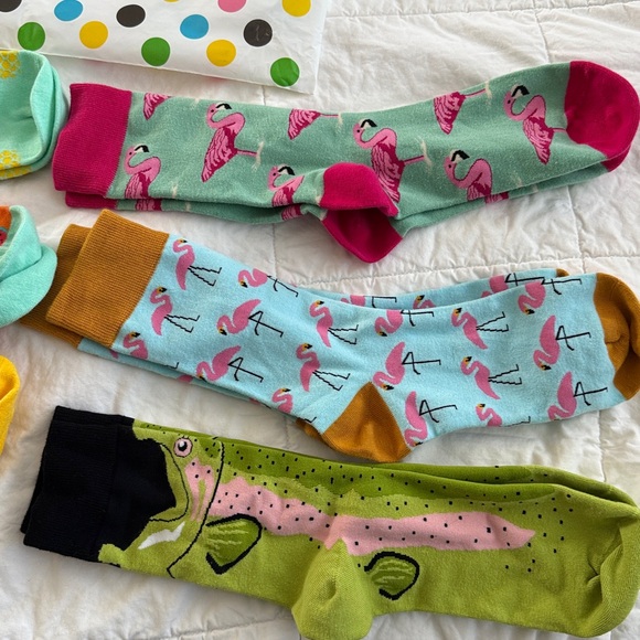 Colorful Patterned Socks Set - Picture 3 of 4